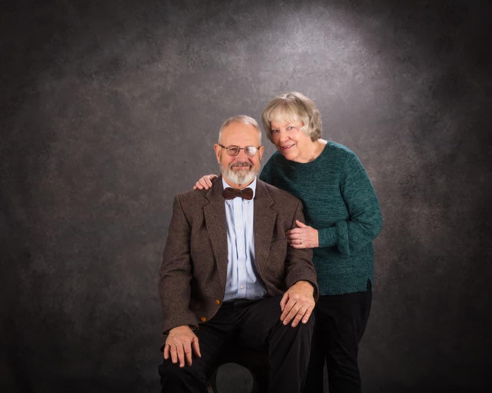 Golden age couples portrait 2