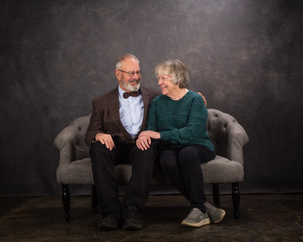 Golden age couples portrait 5