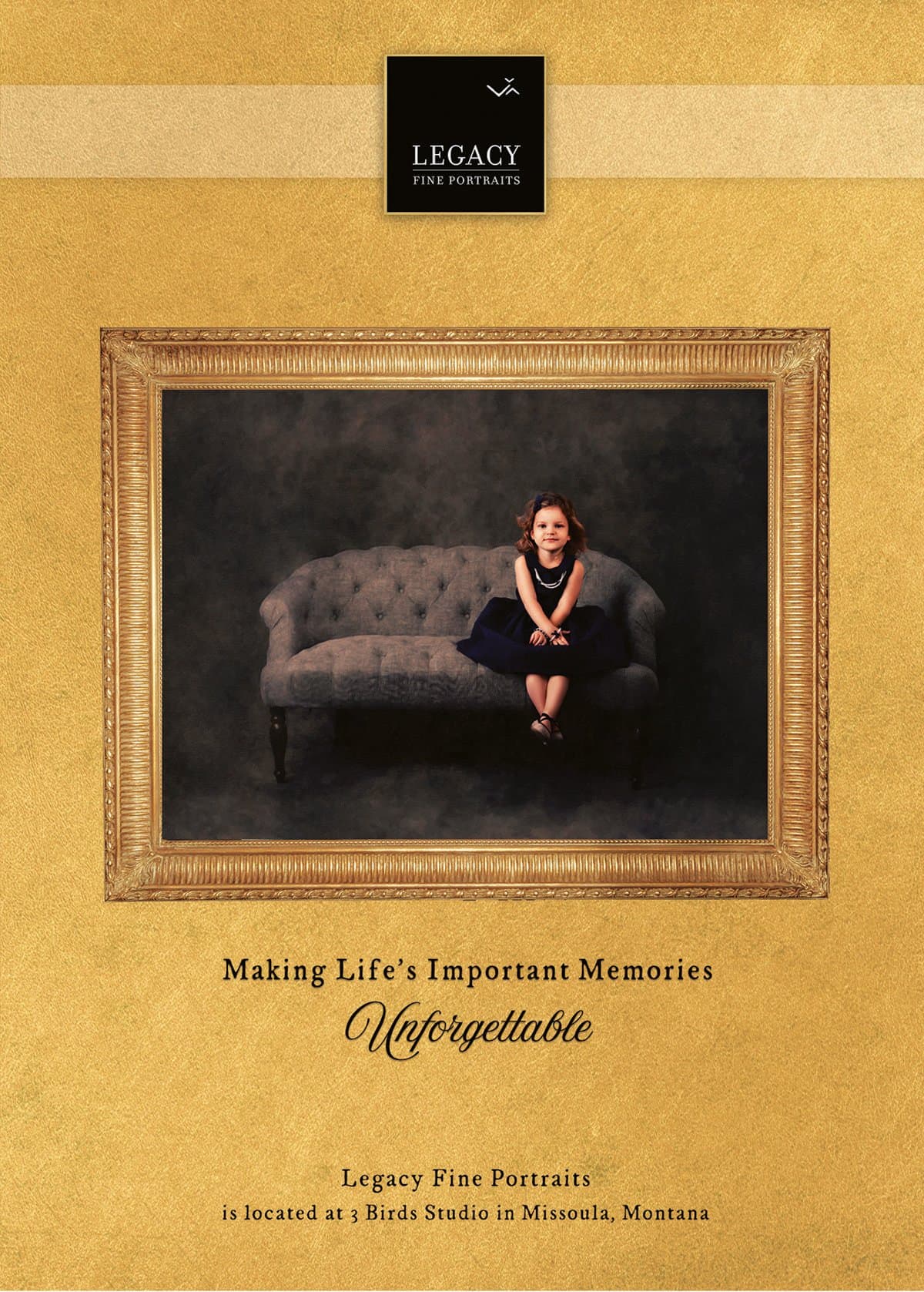 Legacy studio portrait session in Missoula